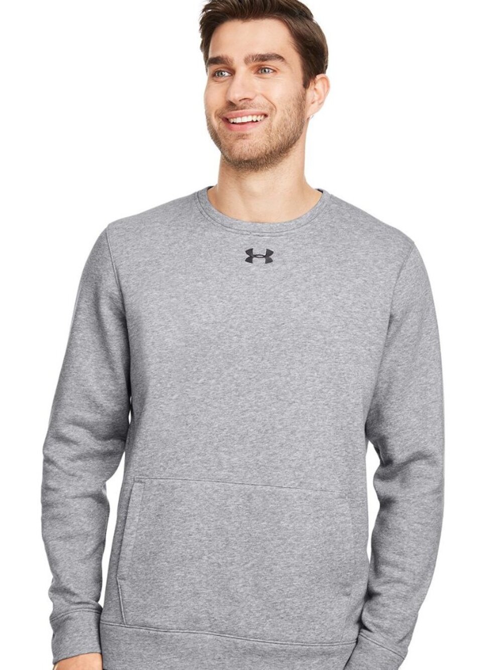 Under Armour Mens Fleece Crewneck Sweatshirt. 1302159.